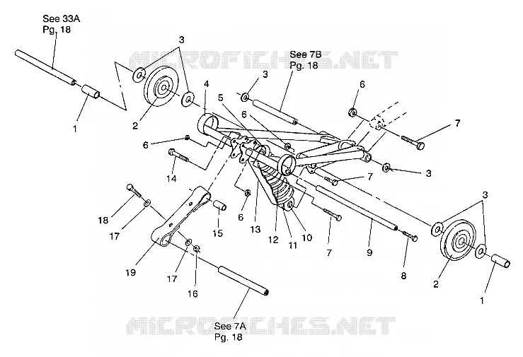 BRAS DE SUSPENSION AVANT SPORT / 0930443 (4922942294019A)
