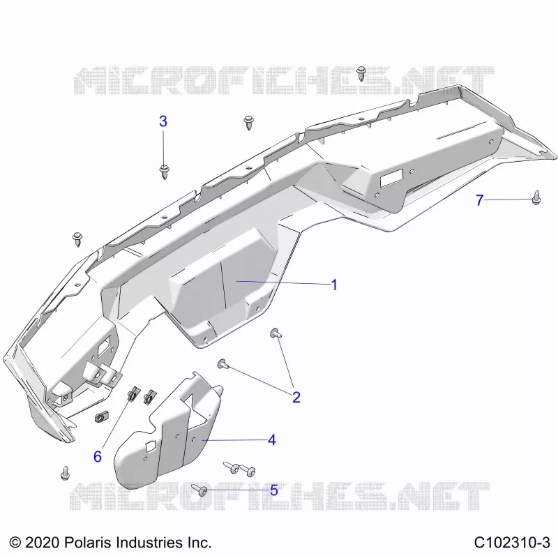CARROSSERIE ARRIERE BUMPER