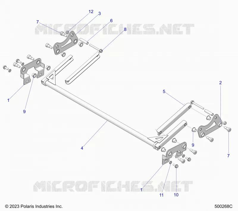CAPOT HINGE ASM.