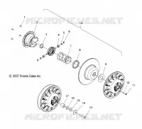 SYSTÈME DE TRANSMISSION, SECONDARY CLUTCH