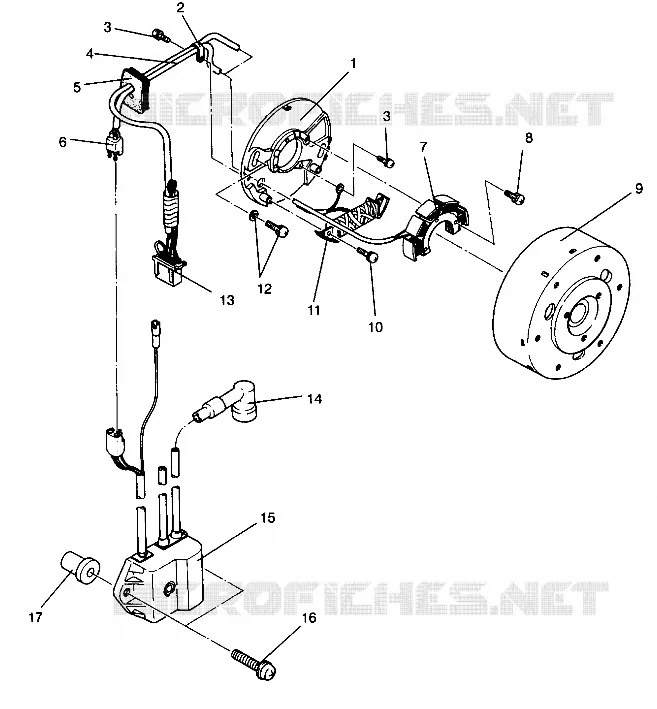STATOR ASSEMBLY WIDETRAK LX 0942064 (49250425040037)