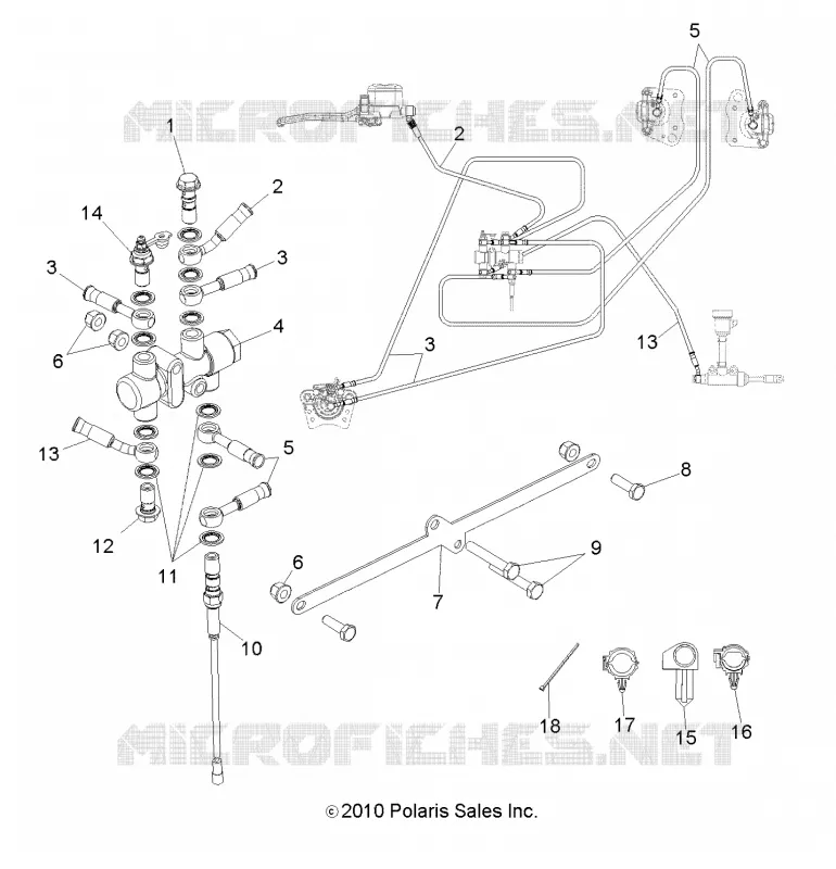 FREINS, VALVE SYSTEM and LINES