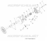 SYSTÃˆME DE TRANSMISSION, PRIMARY CLUTCH