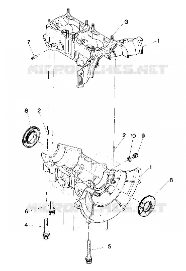 CARTERS MOTEUR Sprint and Sprint E/S (4912721272017A)
