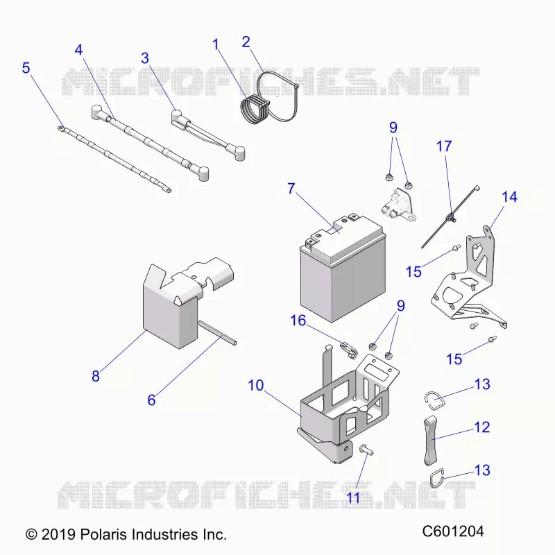 ELECTRICITE, BATTERY AND CABLES