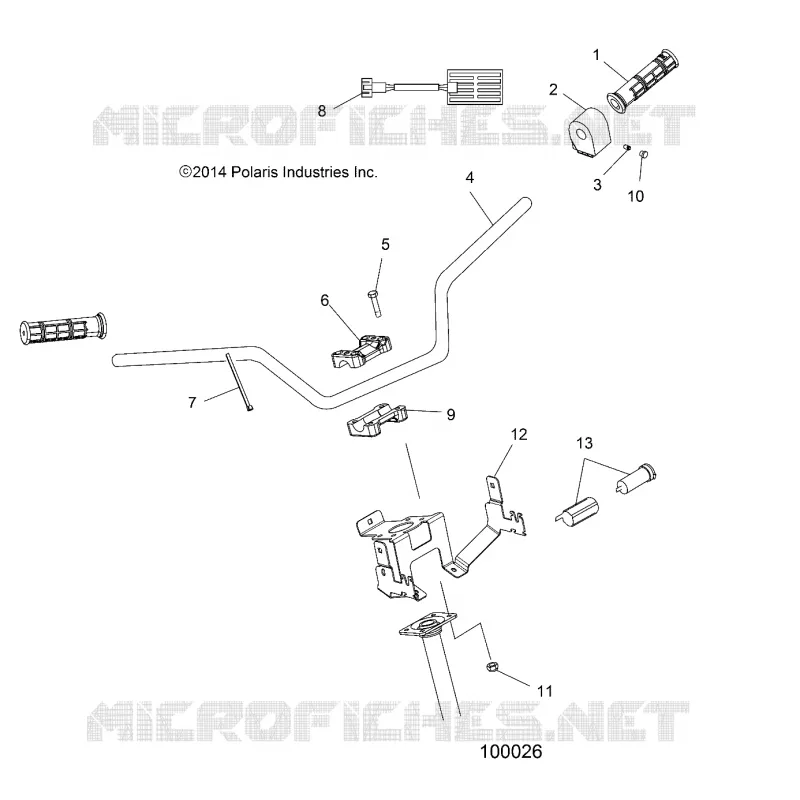 STEERING, GUIDON ET COMMODOS