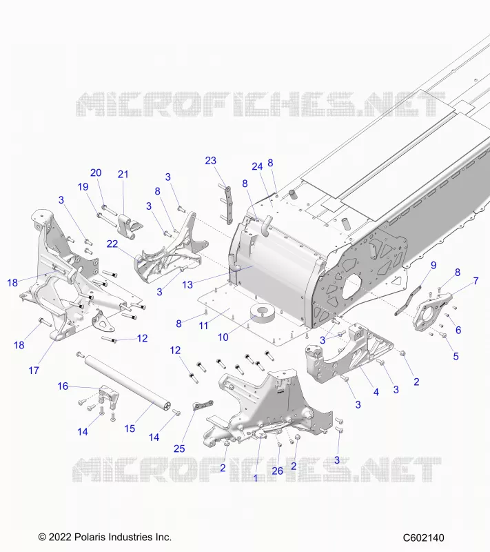 CHASSIS, BULKHEAD ASM.