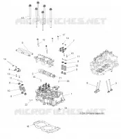 ENGINE, CULASSE, CAM AND VALVES