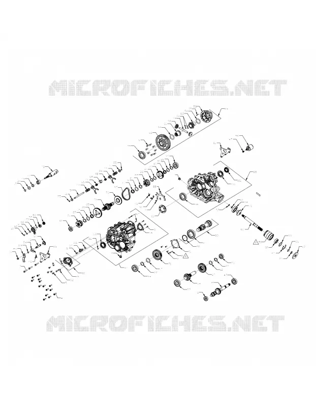 SYSTÃˆME DE TRANSMISSION, MAIN GEARCASE INTERNALS