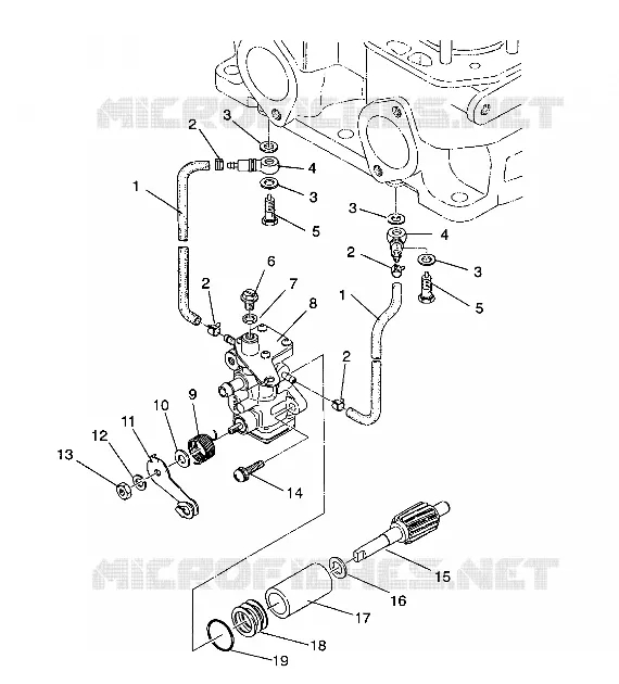 POMPE A HUILE WIDETRAK / 0932064 (4922982298036A)