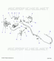 SYSTÃˆME D'ALIMENTATION, FUEL TANK EVAP SYSTEM.