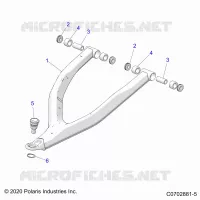 SUSPENSION AVANT CONTROL ARM UPPER
