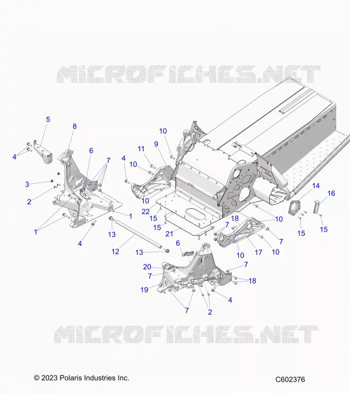 CHASSIS, BULKHEAD ASM.
