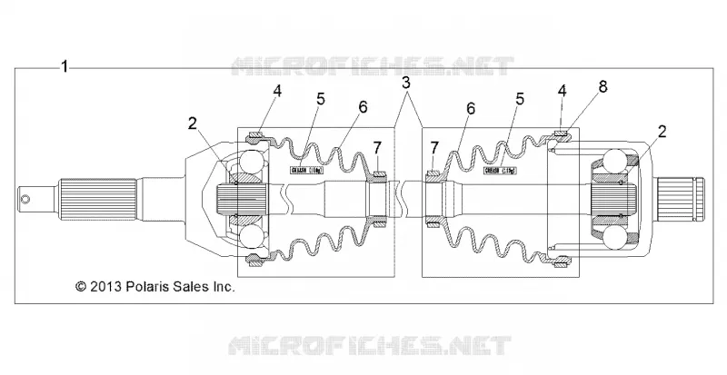 SYSTÈME DE TRANSMISSION, ARBRE DE TRANSMISSION ARRIERE