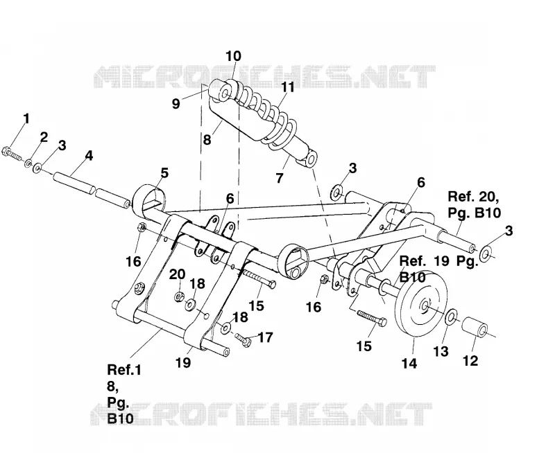 BRAS DE SUSPENSION AVANT (TOURING)