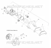 FREIN ARRIERE CALIPERS