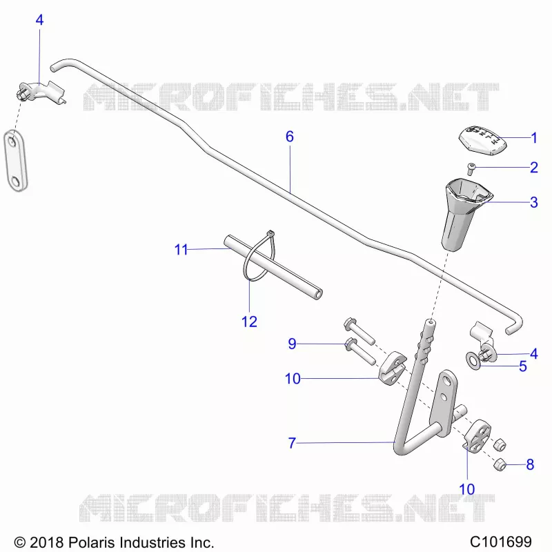 SYSTÃˆME DE TRANSMISSION, GEAR SELECTOR