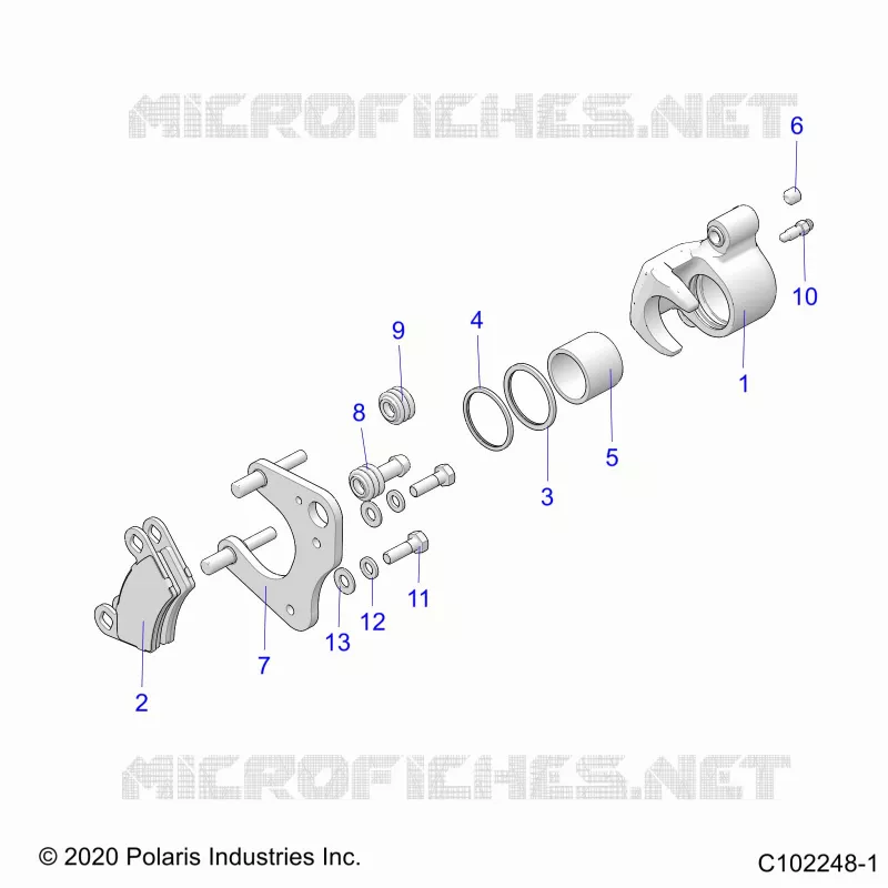 FREIN AVANT CALIPER