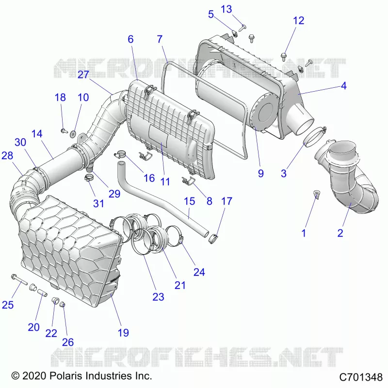 ENGINE, PRISE D'AIR SYSTEM