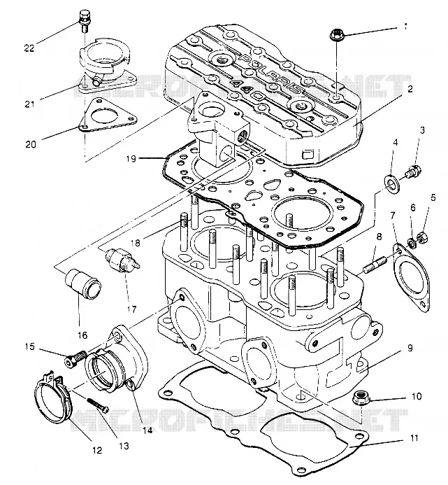 CYLINDRE WIDETRAK LX 0952064 and  EUROPEAN WIDETRAK LX E952064 (4928942894C009)