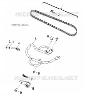 SYSTÈME DE TRANSMISSION, DRIVE CHAIN AND GUARD