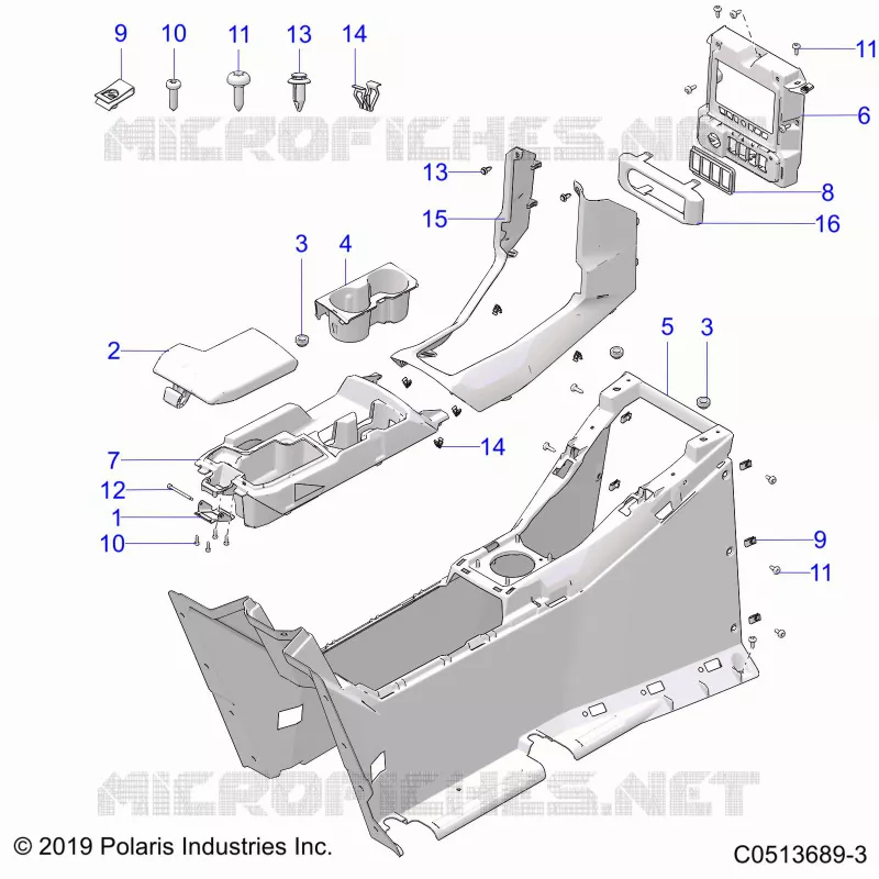 CONSOLE CENTRALE
