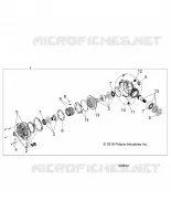 SYSTEME DE TRANSMISSION, FRONT GEARCASE INTERNALS 