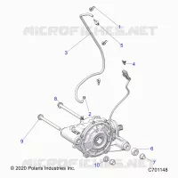 SYSTÃˆME DE TRANSMISSION, FRONT GEARCASE