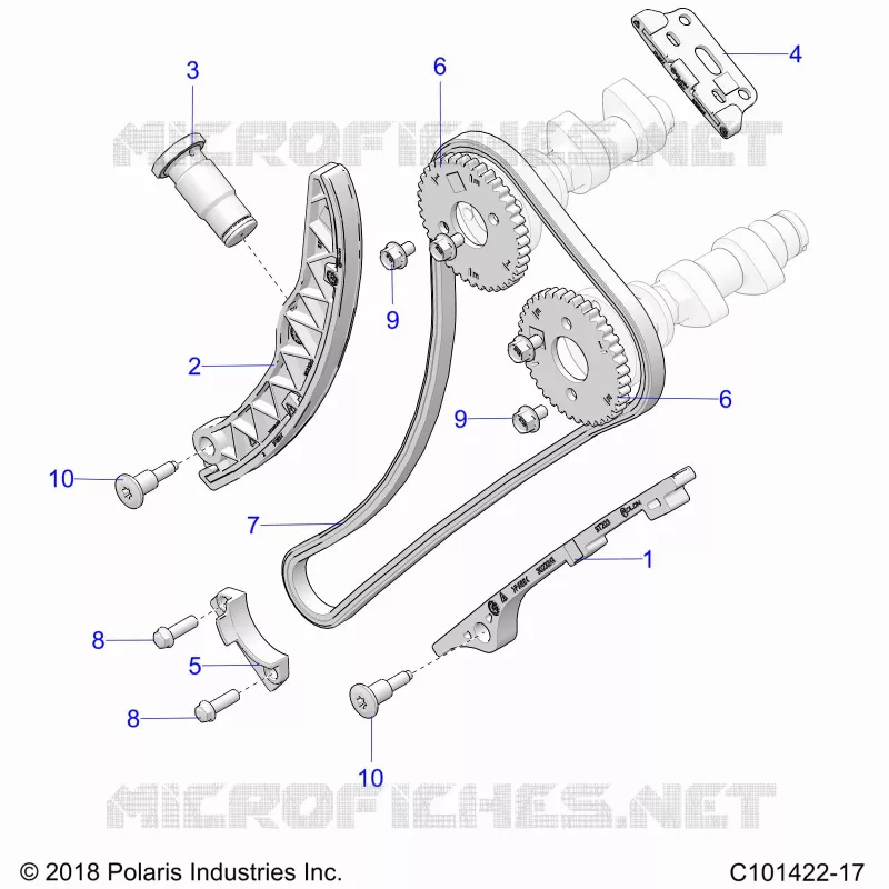 CHAINE DE DISTRIBUTION AND SPROCKET