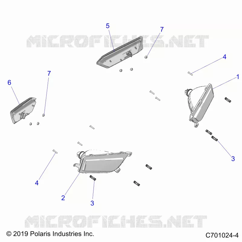 ELECTRICITE, HEADLIGHTS AND TAILLIGHTS