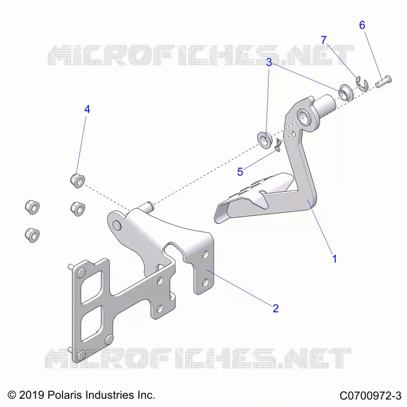 BRAKES, PEDAL AND MAITRE CYLINDRE