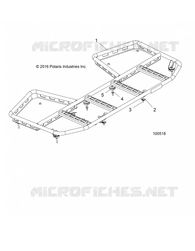 CARROSSERIE ARRIERE RACK