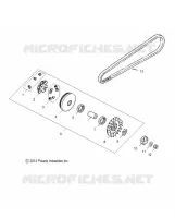 SYSTÈME DE TRANSMISSION, PRIMARY CLUTCH