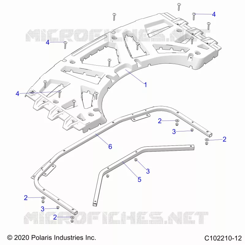 CARROSSERIE ARRIERE RACK
