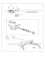 BRAKES, FRONT BRAKE LEVER AND MAITRE CYLINDRE (FROM 3/12/2018)