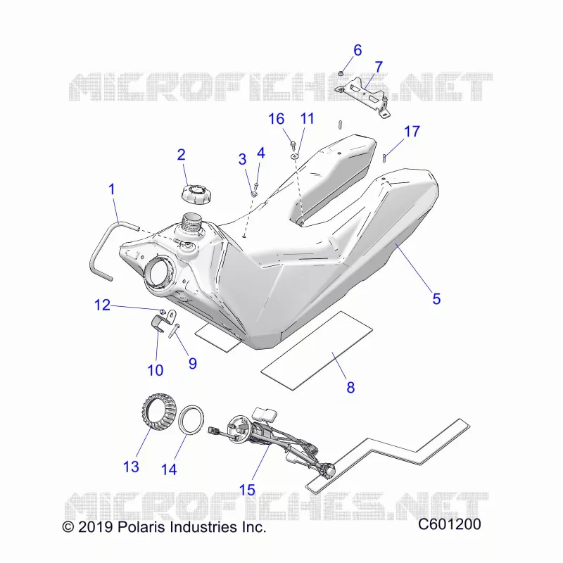 SYSTÃˆME D'ALIMENTATION, FUEL TANK ASM.