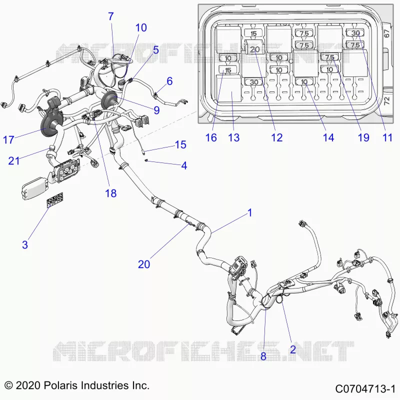 ELECTRICITE, WIRE HARNESS