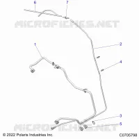 SYSTÃˆME D'ALIMENTATIONS, FUEL LINES, STD.