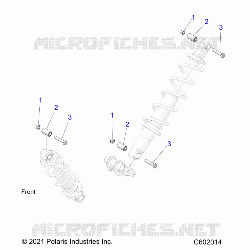 SUSPENSION, SUPPORT AMORTISSEUR , REAR SUSP.