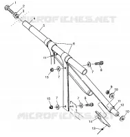 BRAS DE SUSPENSION AVANT XLT LTD 0973756 AND EUROPEAN XLT LTD E973756 (4937793779B010)
