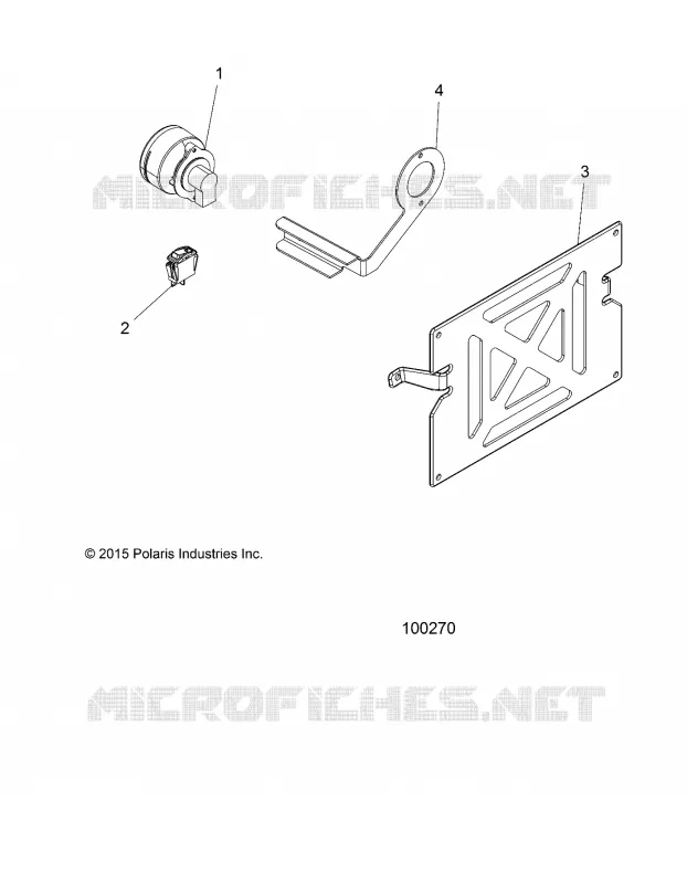 ELECTRICITE, FOG LAMP AND FRONT LICENSE BRACKET