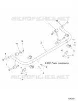 SUSPENSION ARRIERE, STABILIZER BAR