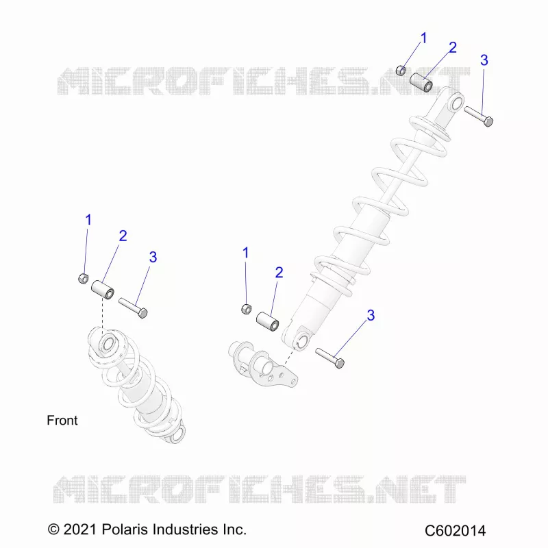 SUSPENSION, SUPPORT AMORTISSEUR , REAR SUSP.