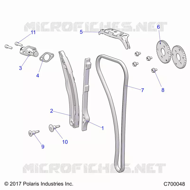 CHAINE DE DISTRIBUTION AND TENSIONER