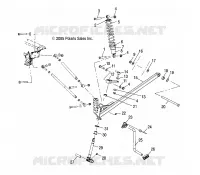 SUSPENSION AVANT/TRAILING ARM