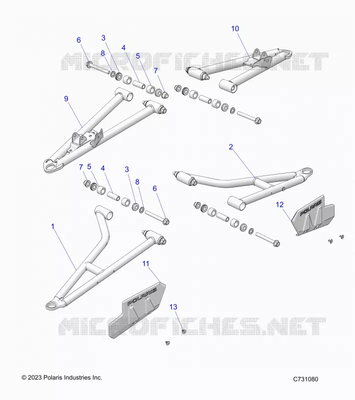 SUSPENSION AVANT CONTROL ARMS