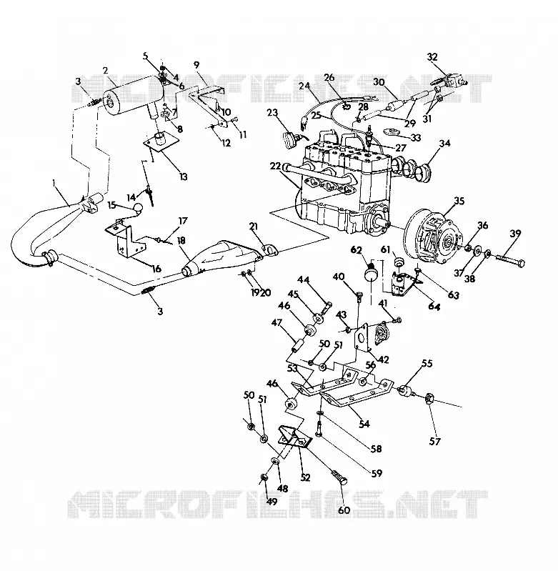 SUPPORT MOTEUR 650 (4921312131029A)