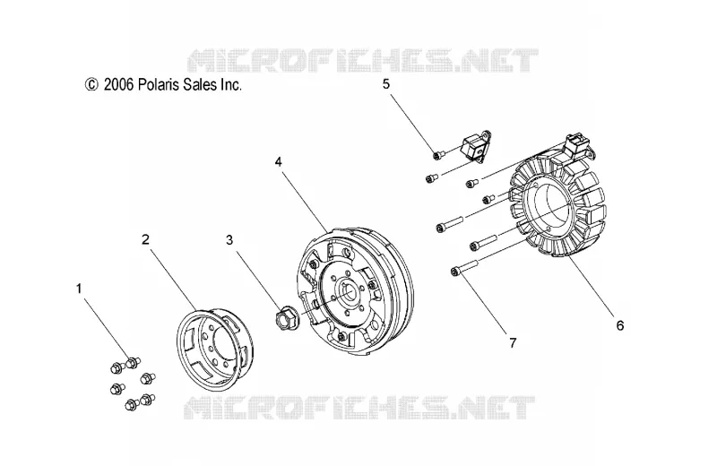 MOTEUR, STATOR/VOLANT MOTEUR