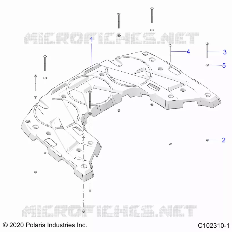 CARROSSERIE ARRIERE RACK