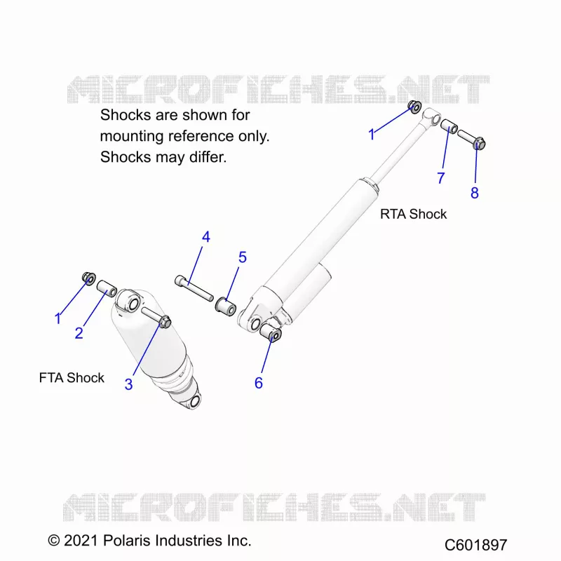 SUSPENSION, SUPPORT AMORTISSEUR , REAR SUSP.